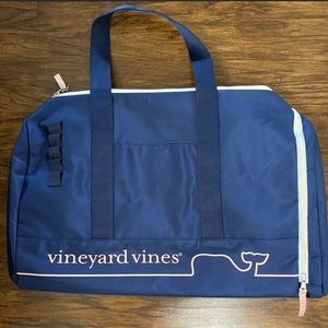 Vineyard Vines for Target blue and pink duffel bag. Gently used.